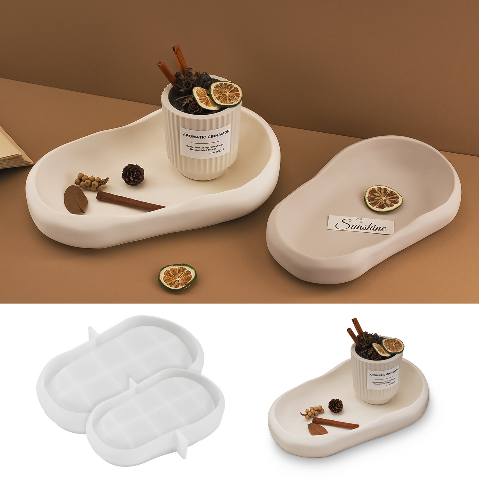 Irregular Shape Tray Silicone  - Tray Mold Rectangle 评论和价格