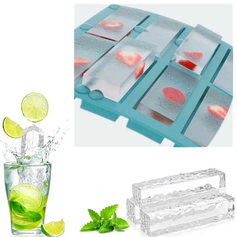 8 Cavity Rectangle Silicone ca - Tray Mold Rectangle 评论和价格